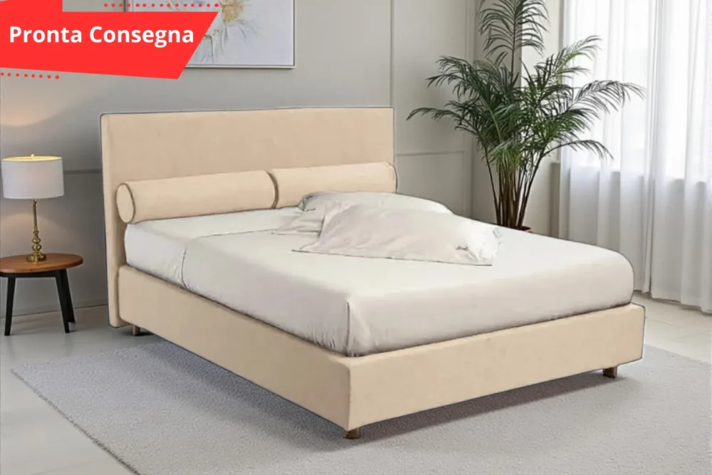 Letto Matrimoniale Monaco con contenitore
