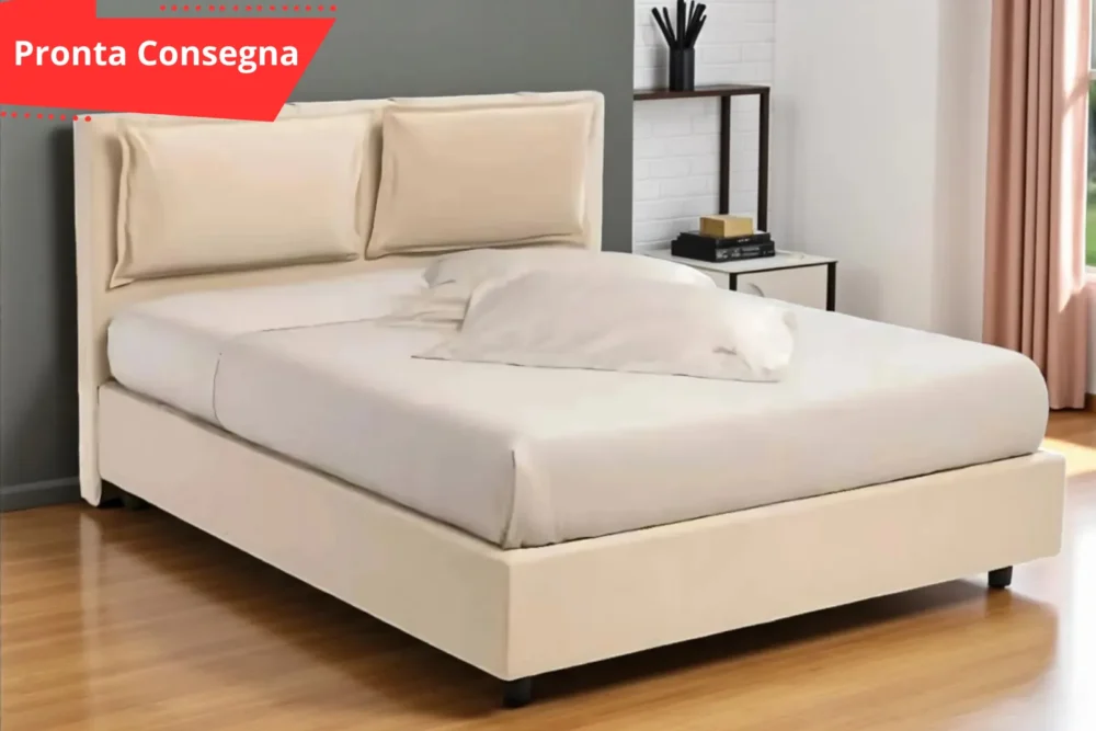 Letto Matrimoniale Parigi Plus con contenitore