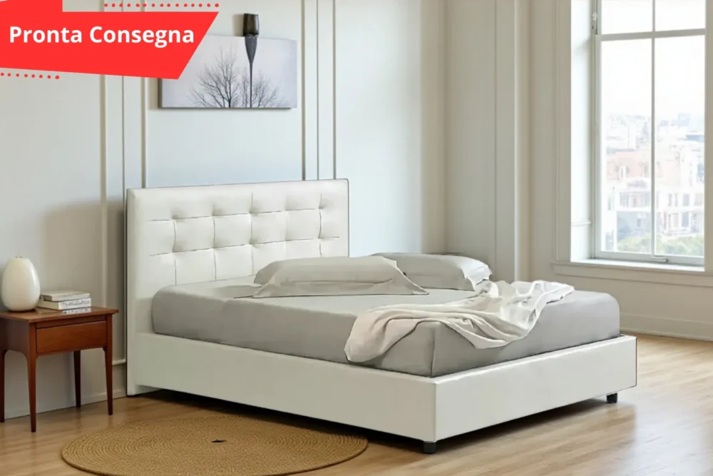 Letto Matrimoniale Soft Plus con contenitore