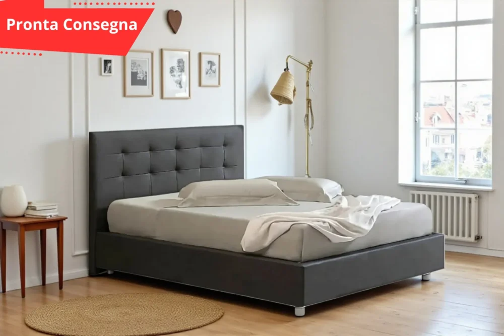 Letto Singolo Soft con contenitore