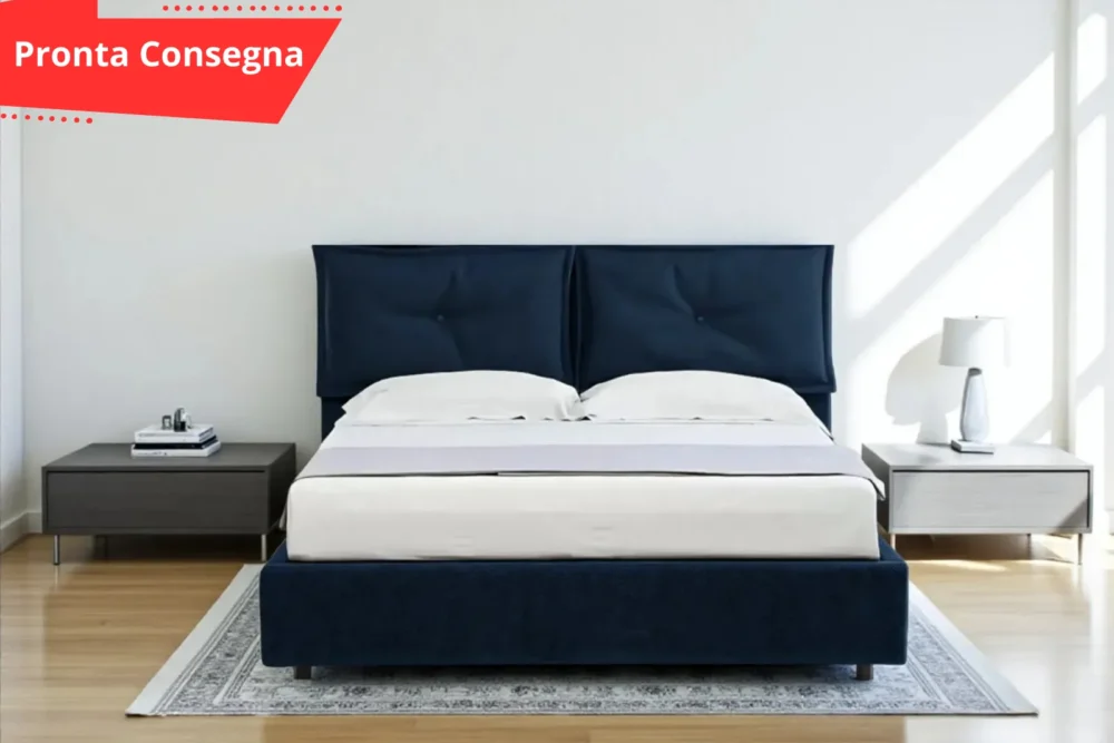 Letto Una Piazza e Mezzo Napoli con contenitore