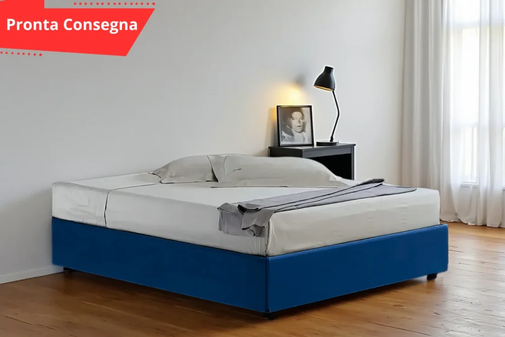 Letto Una Piazza e Mezzo Sommier con contenitore