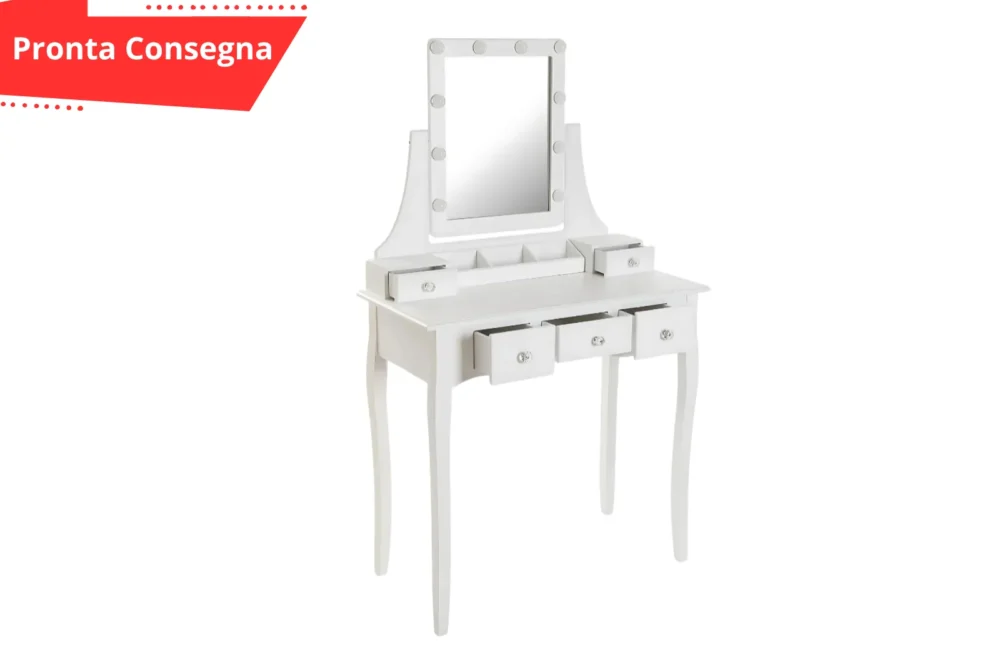 Toeletta Trucco Glam 137x40x80cm Pronta Consegna 2