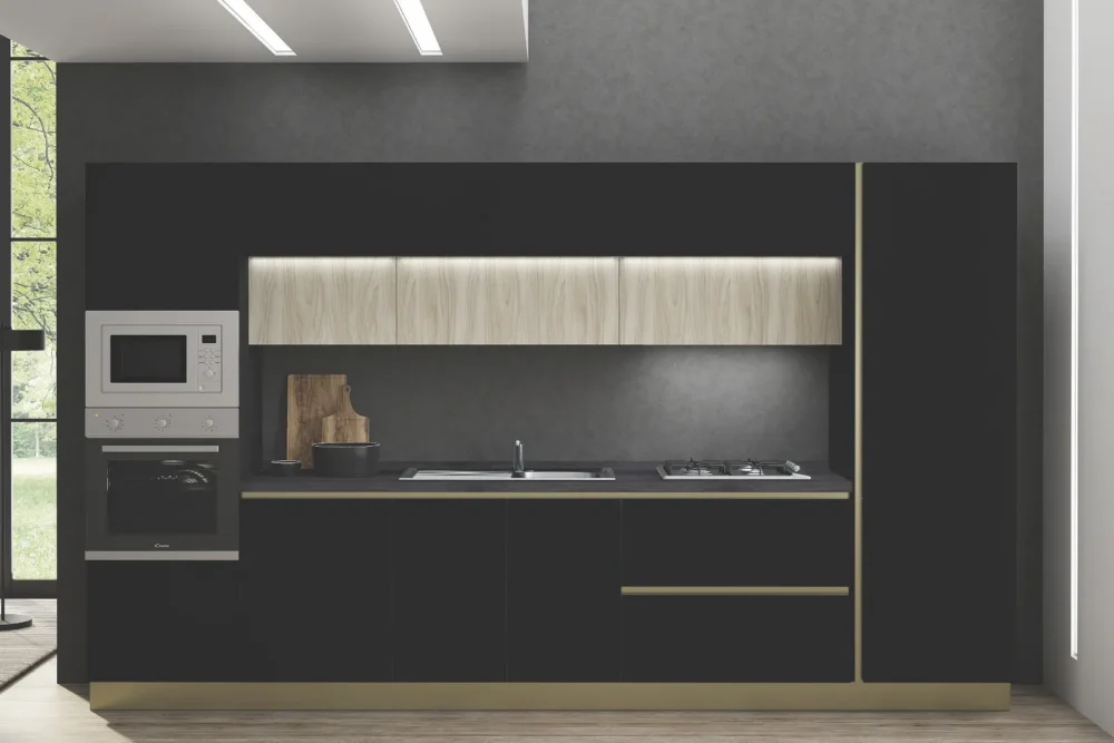 CUCINA MOD.FLAT L.363 X H.216 PROF. 60 okay