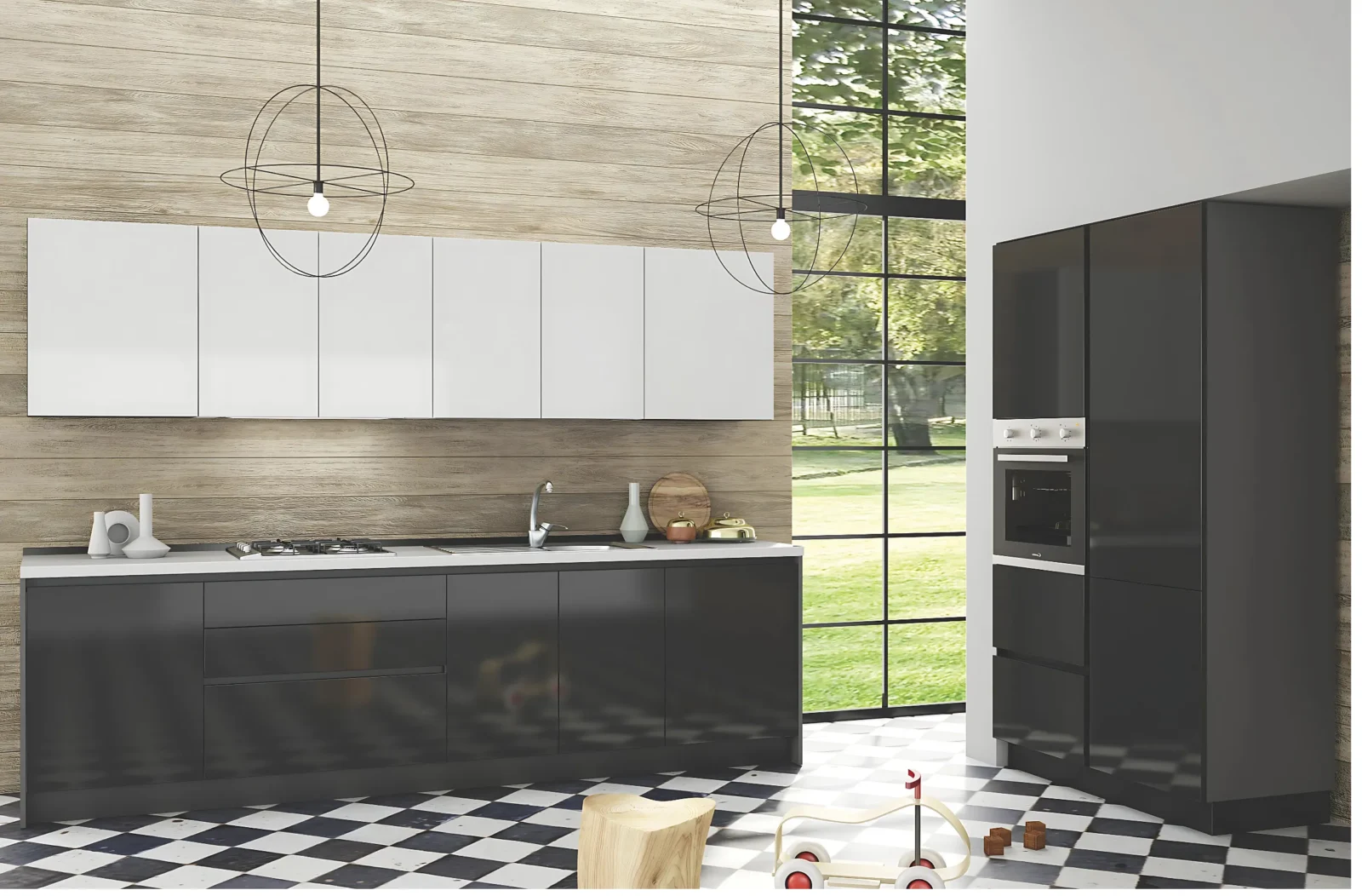 CUCINA MOD.MAYA L.300+123XH.216