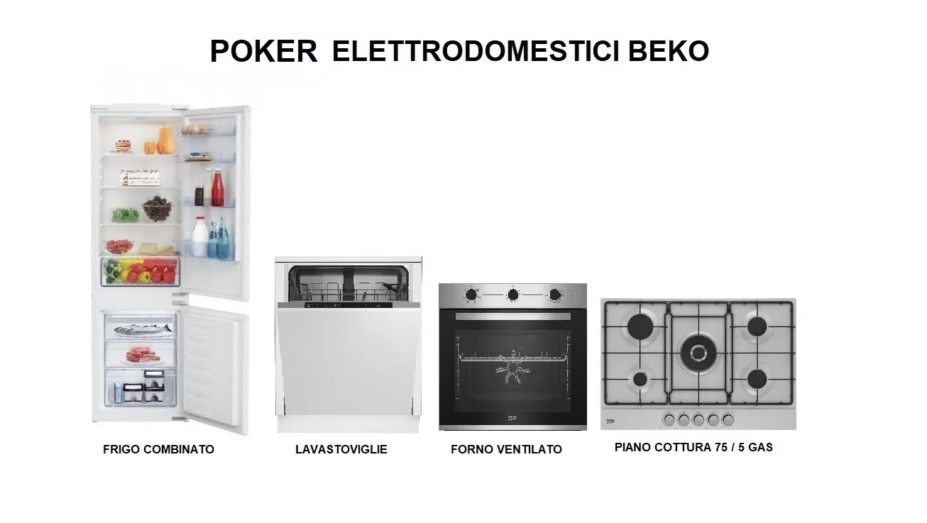POKER ELETTRODOMESTICI BEKO