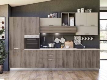 CUCINA MOD.GIOIA GLAM L.360 X H. 228