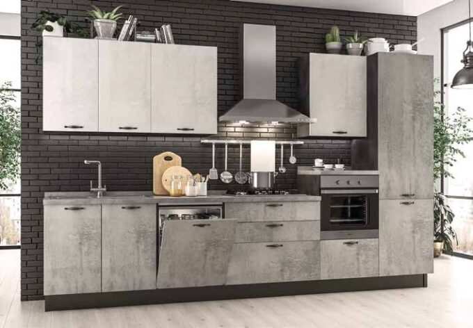 CUCINA MOD.MAYA MIRA L.360 X H. 216