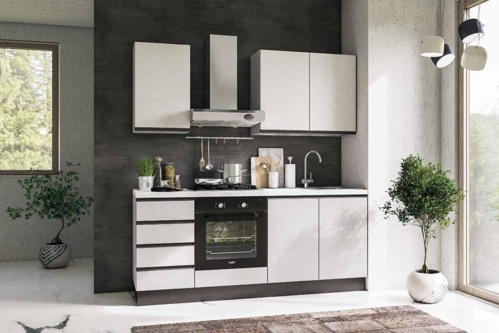 CUCINA MOD.MONO EMILY L.195 X H.216