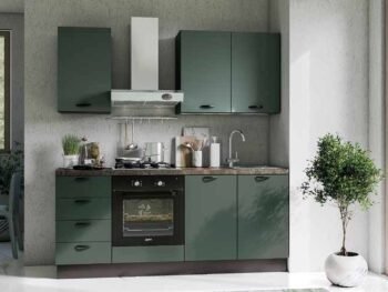 CUCINA MOD.MONO SELENE L.195 X H. 216