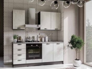 CUCINA MOD.MONO MIRA L.195 X H. 216