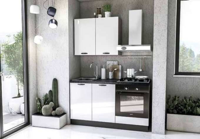 CUCINA MOD.MINI SELENE L.155 X H. 216