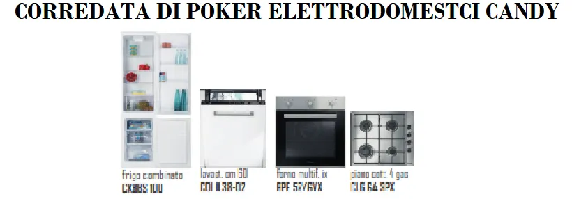 POKER ELETTRODOMESTICI CANDY