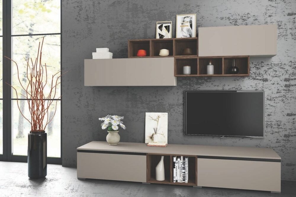 PROMO 4 CUCINA + PARETE LIVING + OMAGGIO TV 39° MOD. PRIME SISTEMA GOLA