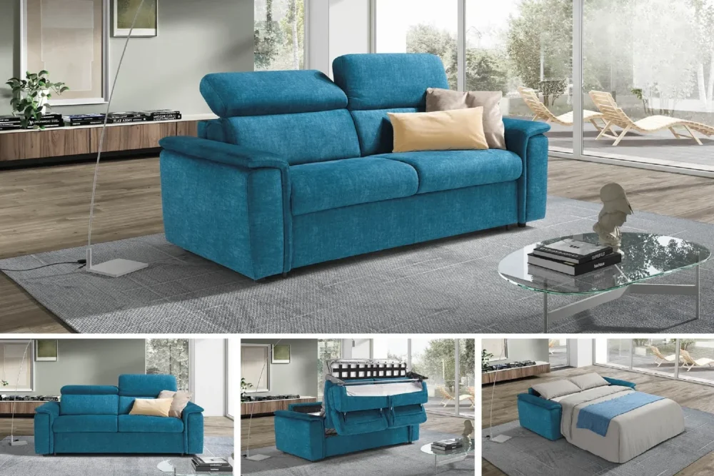 Divano letto Gae Tessuto Antimacchia