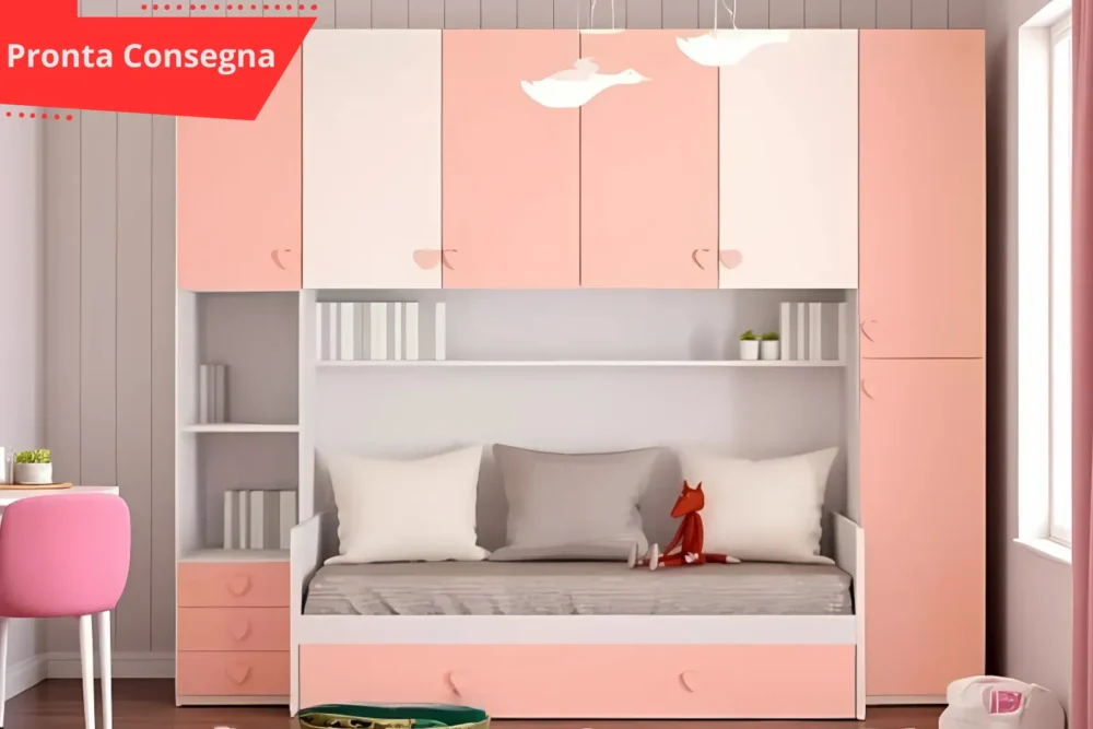 Cameretta a ponte Rosa pronta consegna