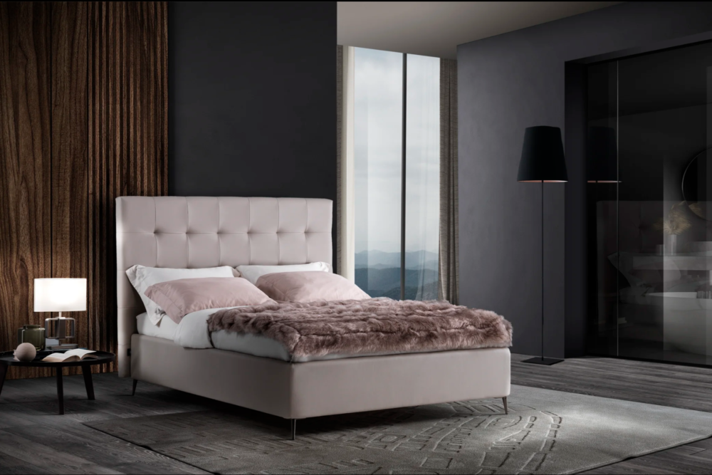 : Letto Matrimoniale DOMINO ALTO