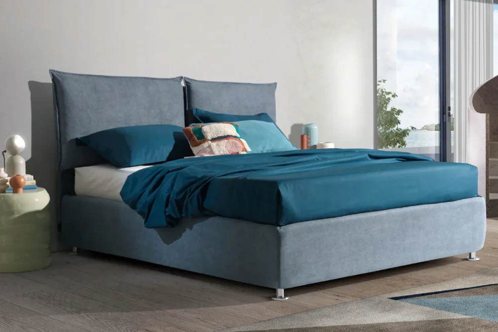 Letto Matrimoniale CLAY con contenitore