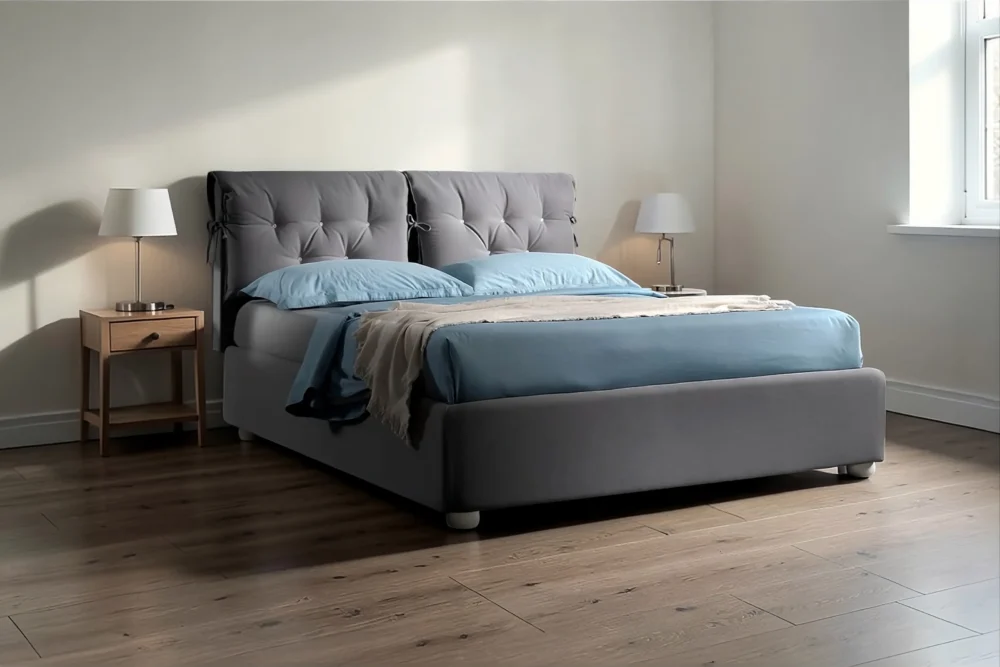 Letto Matrimoniale Flor con contenitore