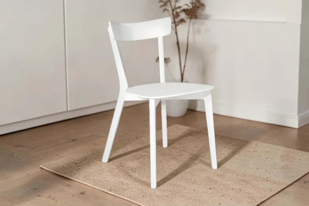 Sedia colore Bianco opaco laccato