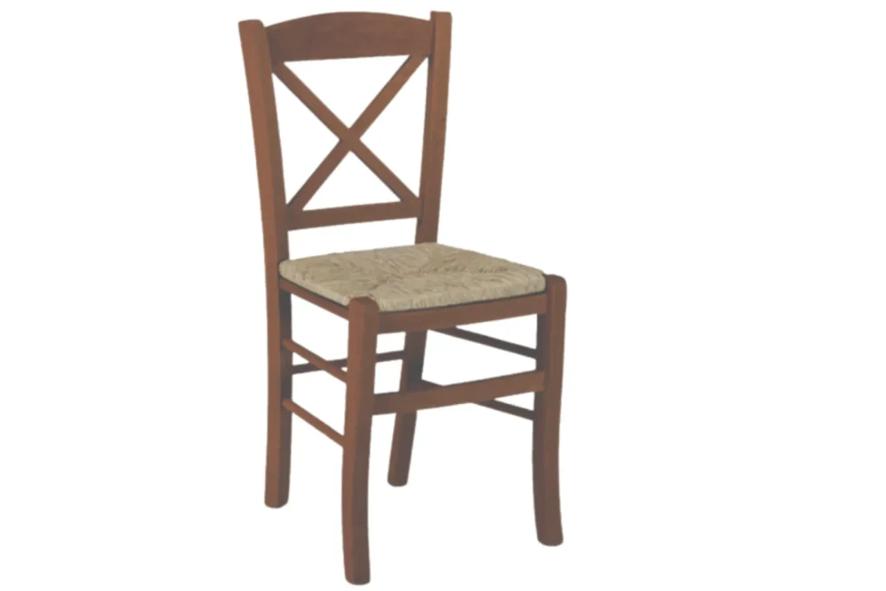 Sedie struttura faggio - seduta in paglia