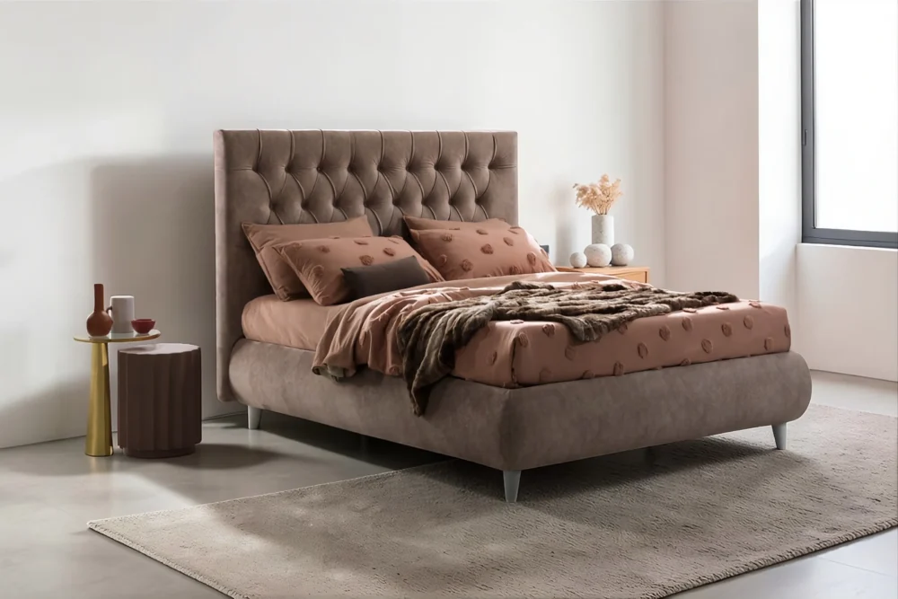 Zoom Letto Matrimoniale Weber con contenitore