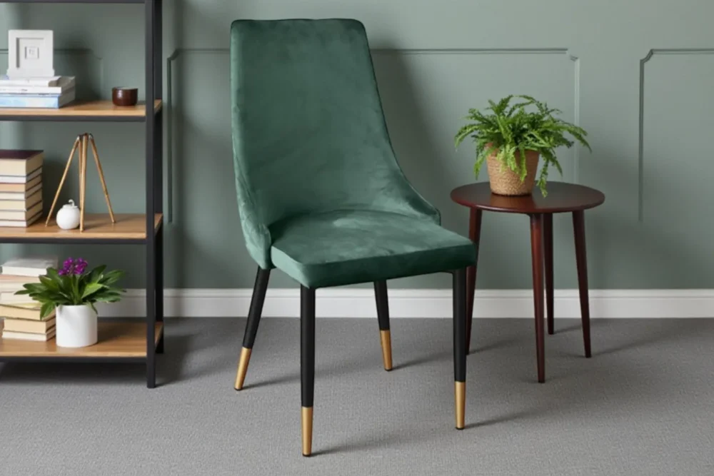 Art. 1958 - Sedia in velluto verde