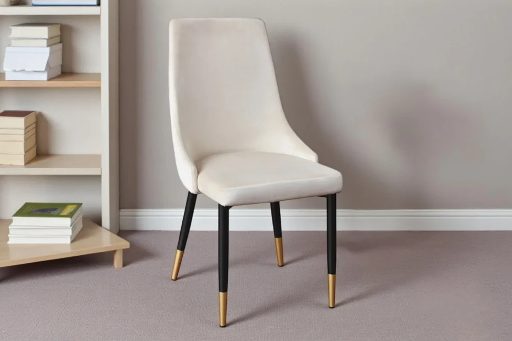 Art. 1959 - Sedia in velluto beige A