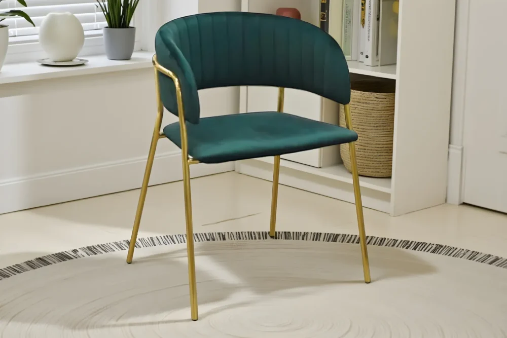 Art. 2007 - Sedia in velluto Verde