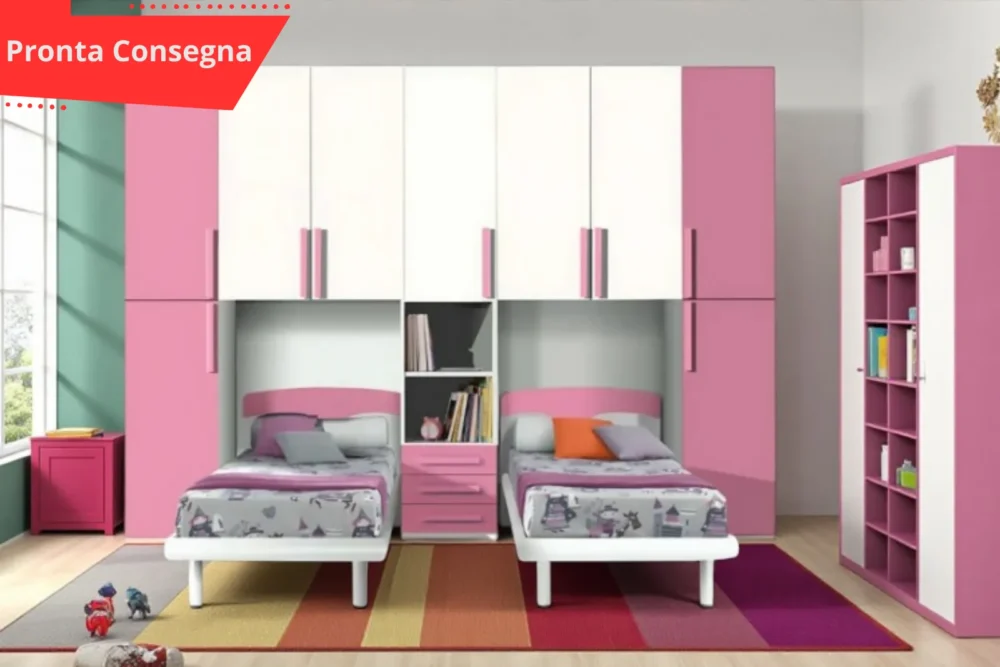 CAMERETTA – Doppio Ponte Nuvola Pronta Consegna Giessegi