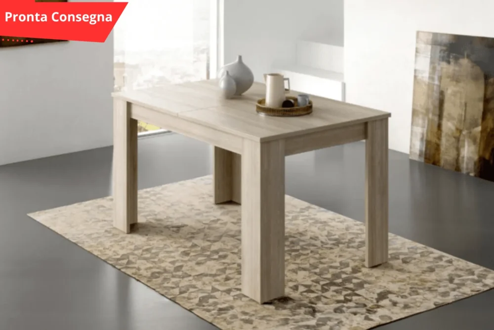 Tavolo allungabile Murano 140x90 - OlmoPronta Consegna