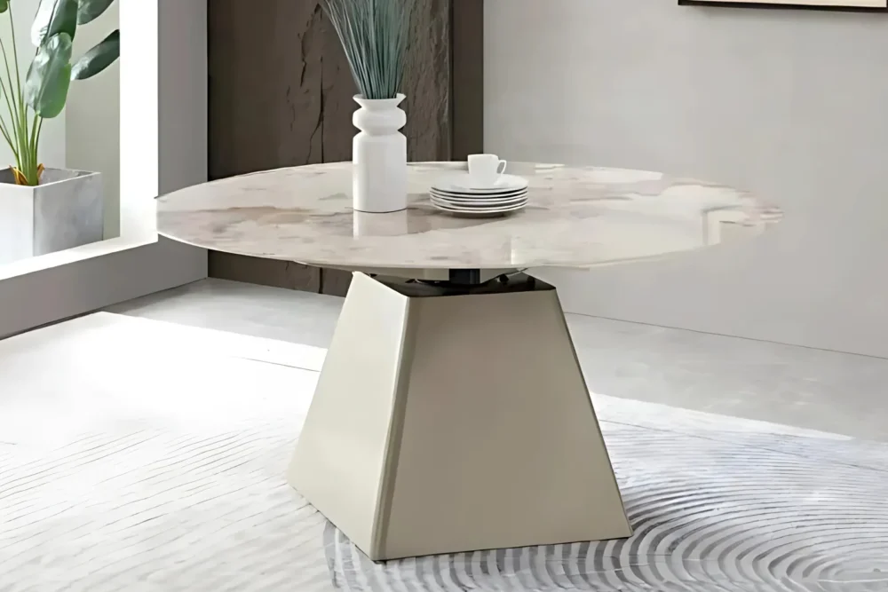 Tavolo allungabile ZEUS C 160x100 - Piano Marmo