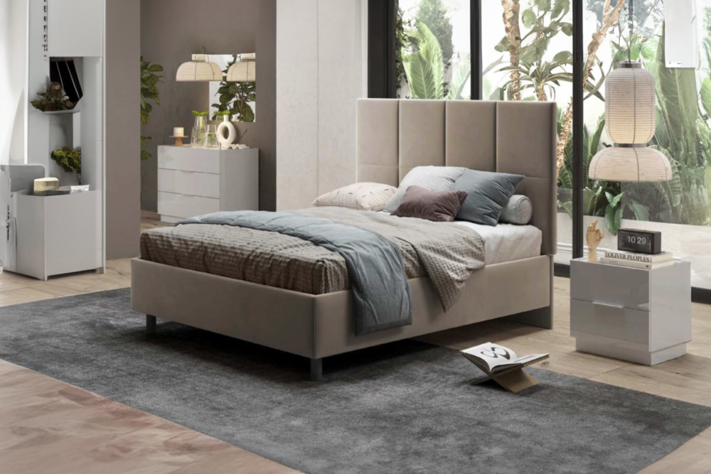 LETTO CON CONTENITORE – Blush