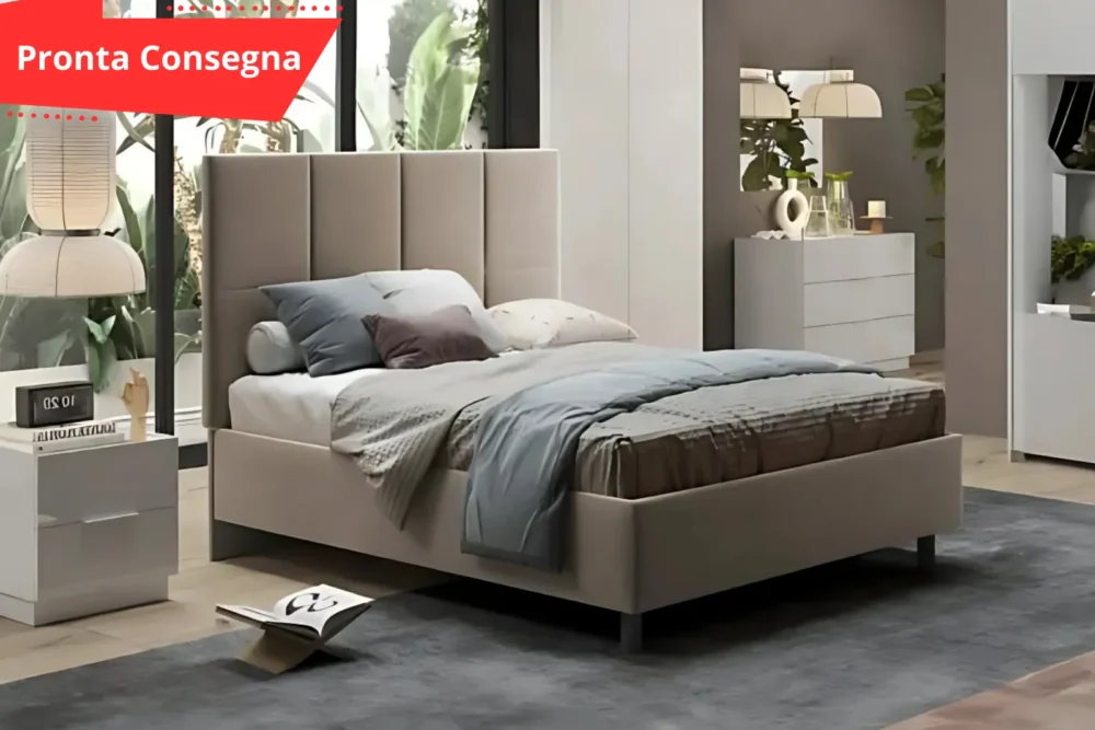 LETTO CON CONTENITORE – Blush