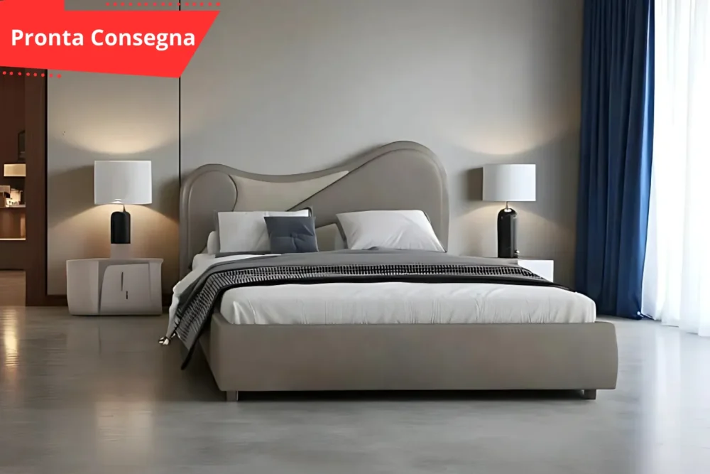 LETTO CON CONTENITORE – Onda Pronta Consegna