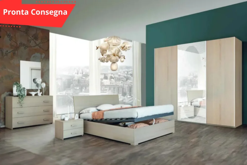 CAMERA CON CONTENITORE - City Olmo