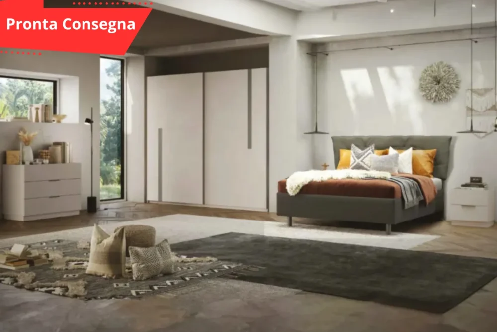 Camera Letto Everest Cachemire-Antracite"Pronta Consegna"