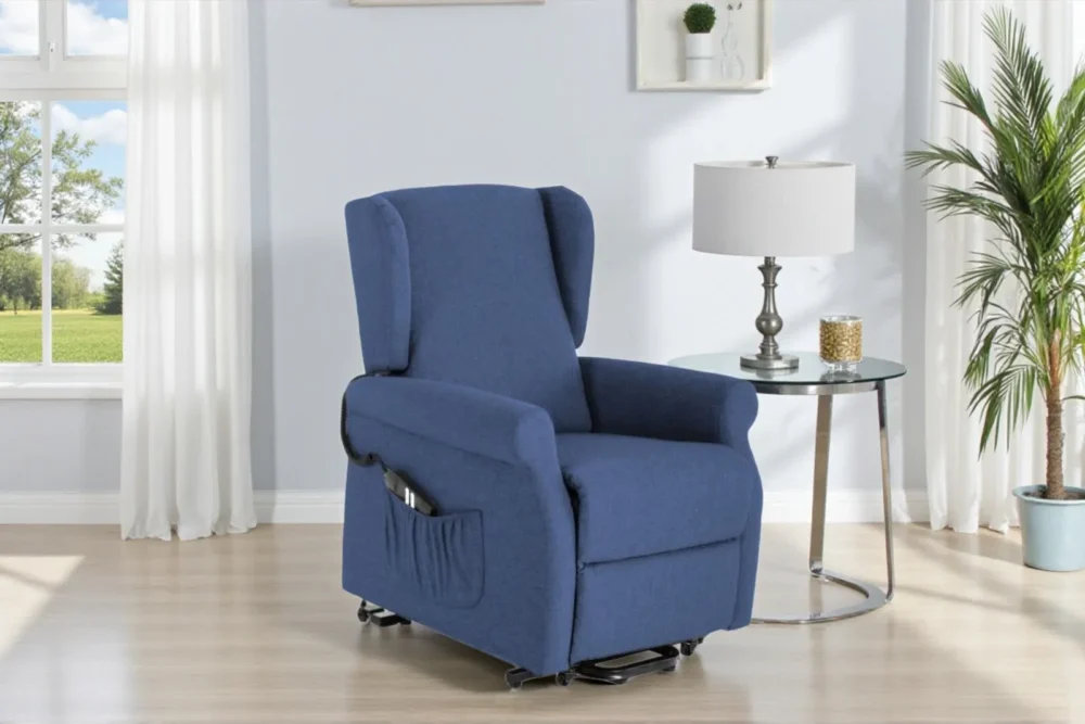 Poltrona Cara L. - Blu Jeans