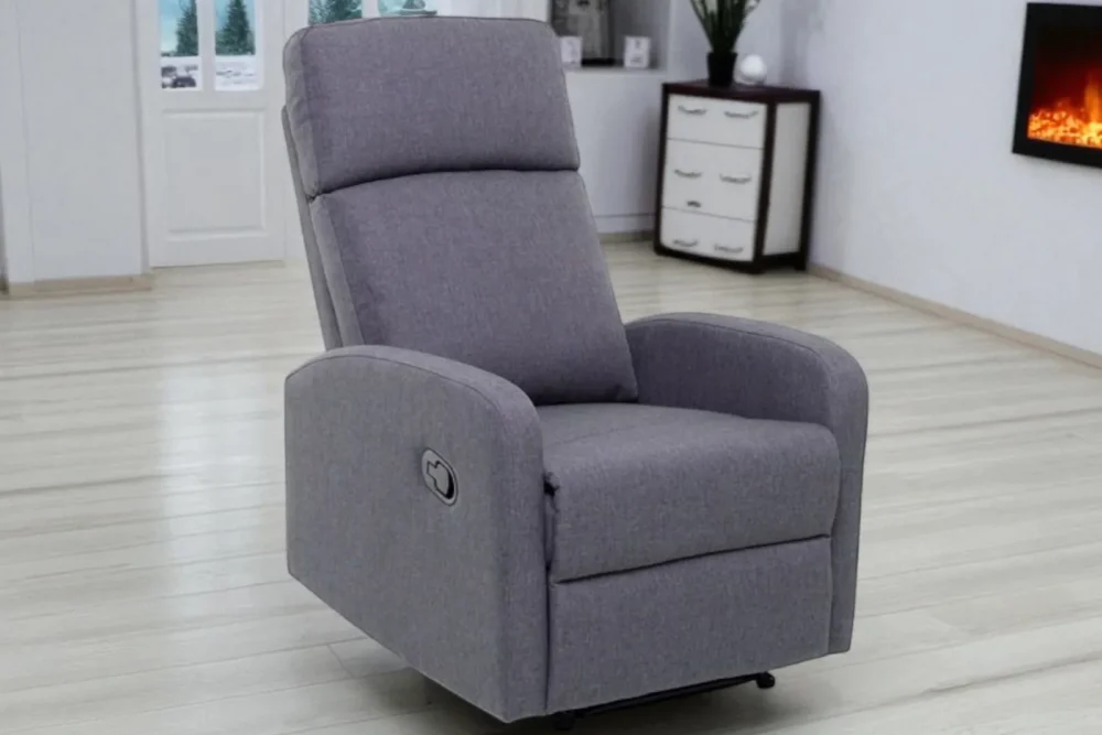 Poltrona Miranda Relax Manual - Blu jeas