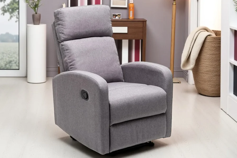 Poltrona Miranda Relax Manual - Grigia