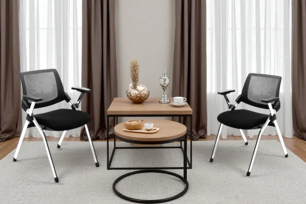 Poltrona attesa Brief Nera