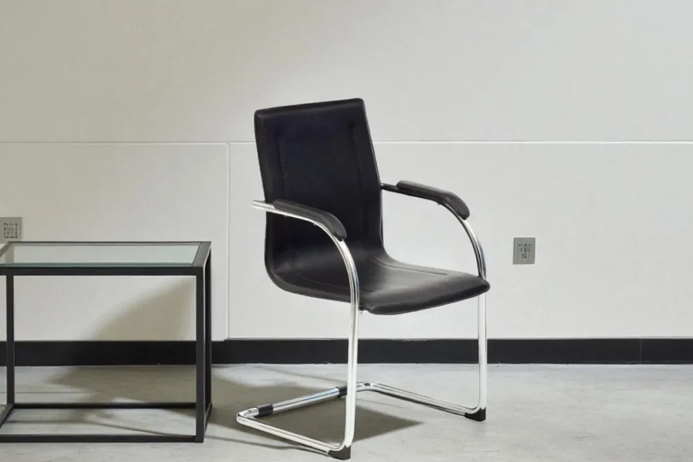 Poltrona attesa Upstand Nera