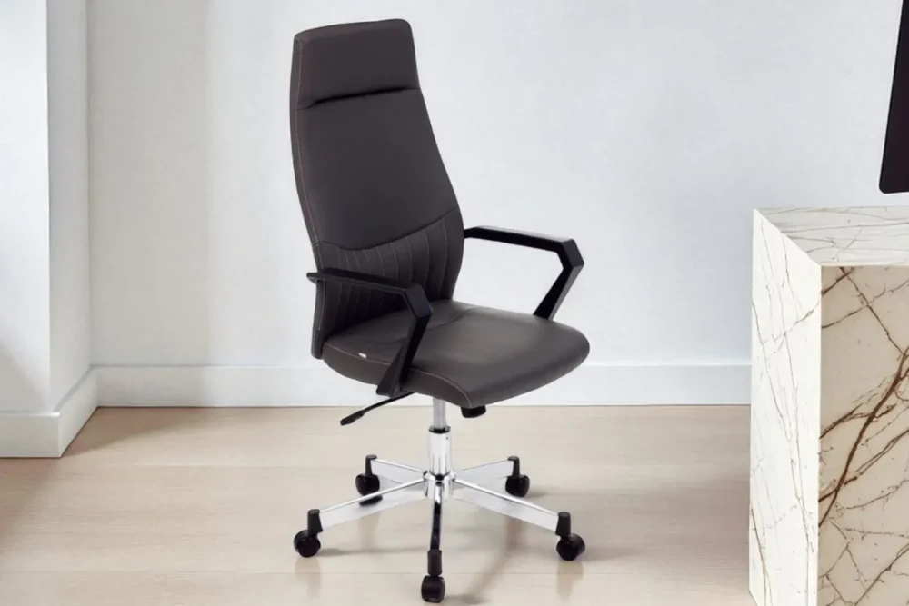 Poltrona ufficio Benefit Grigia