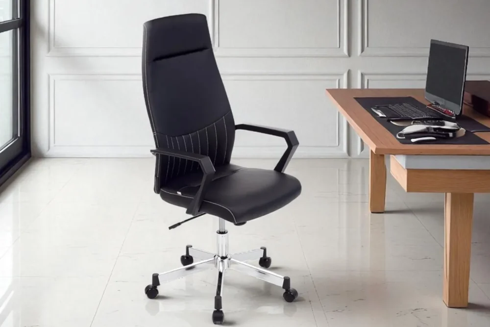 Poltrona ufficio Benefit Nera