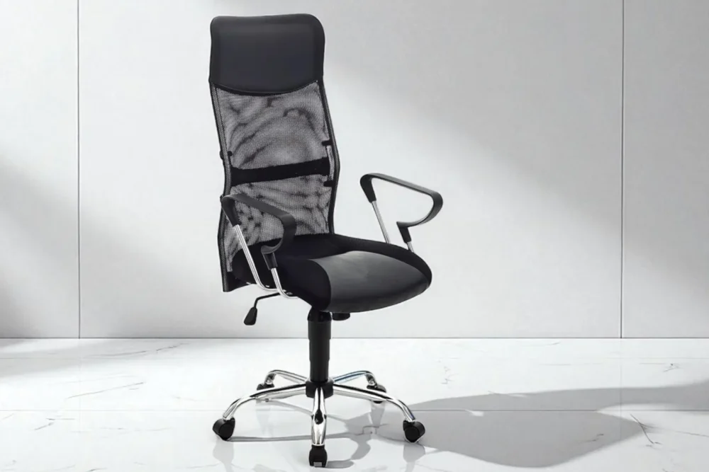 Poltrona ufficio Creta Nera