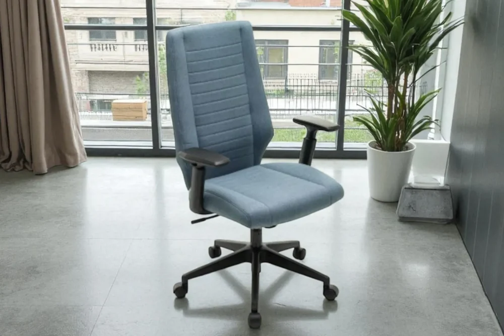 Poltrona ufficio Ergonomica Blu Jeans