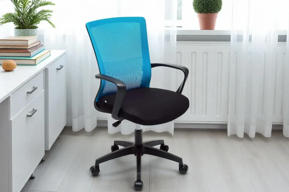 Poltrona ufficio Loto Blu