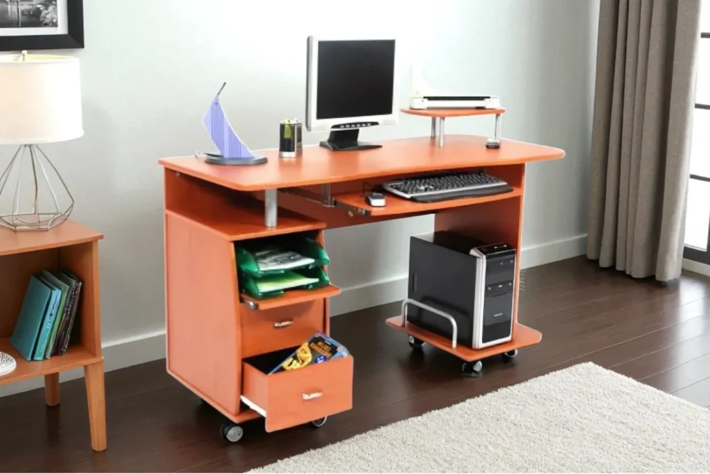 Porta Computer Office Ciliegio