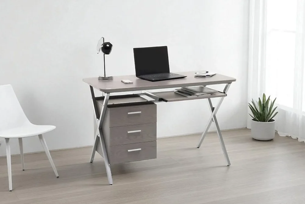 Scrivania Dossier 120 Grigia