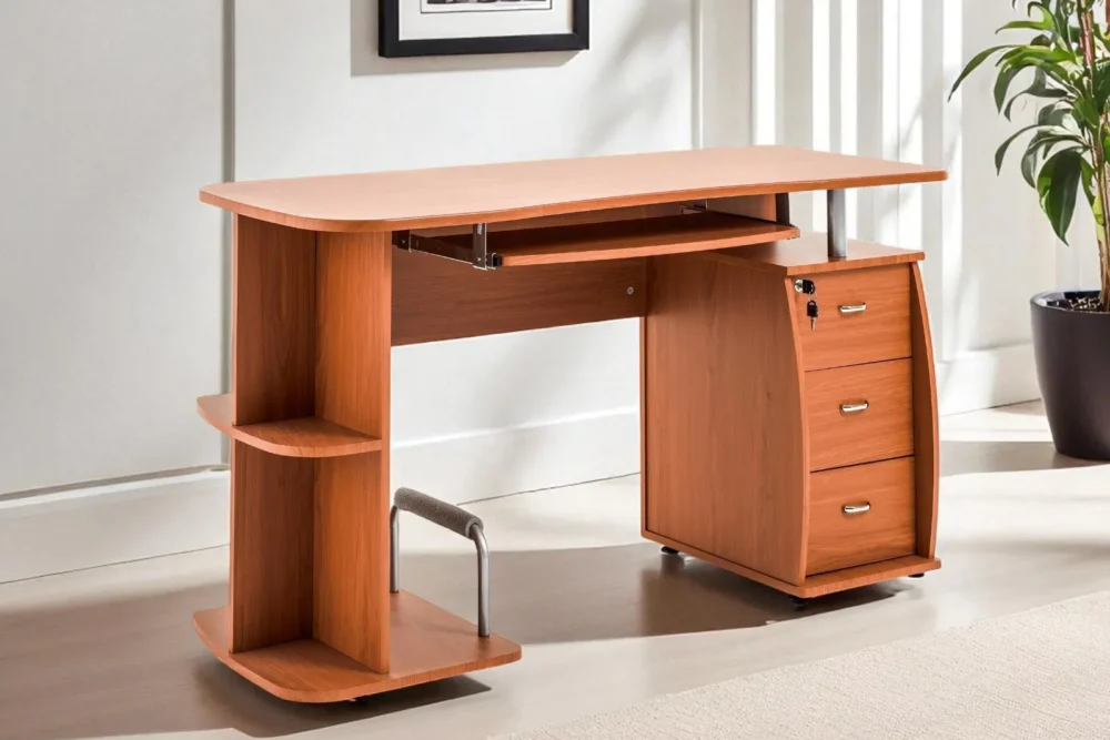Scrivania PortaPC finitura Ciliegio